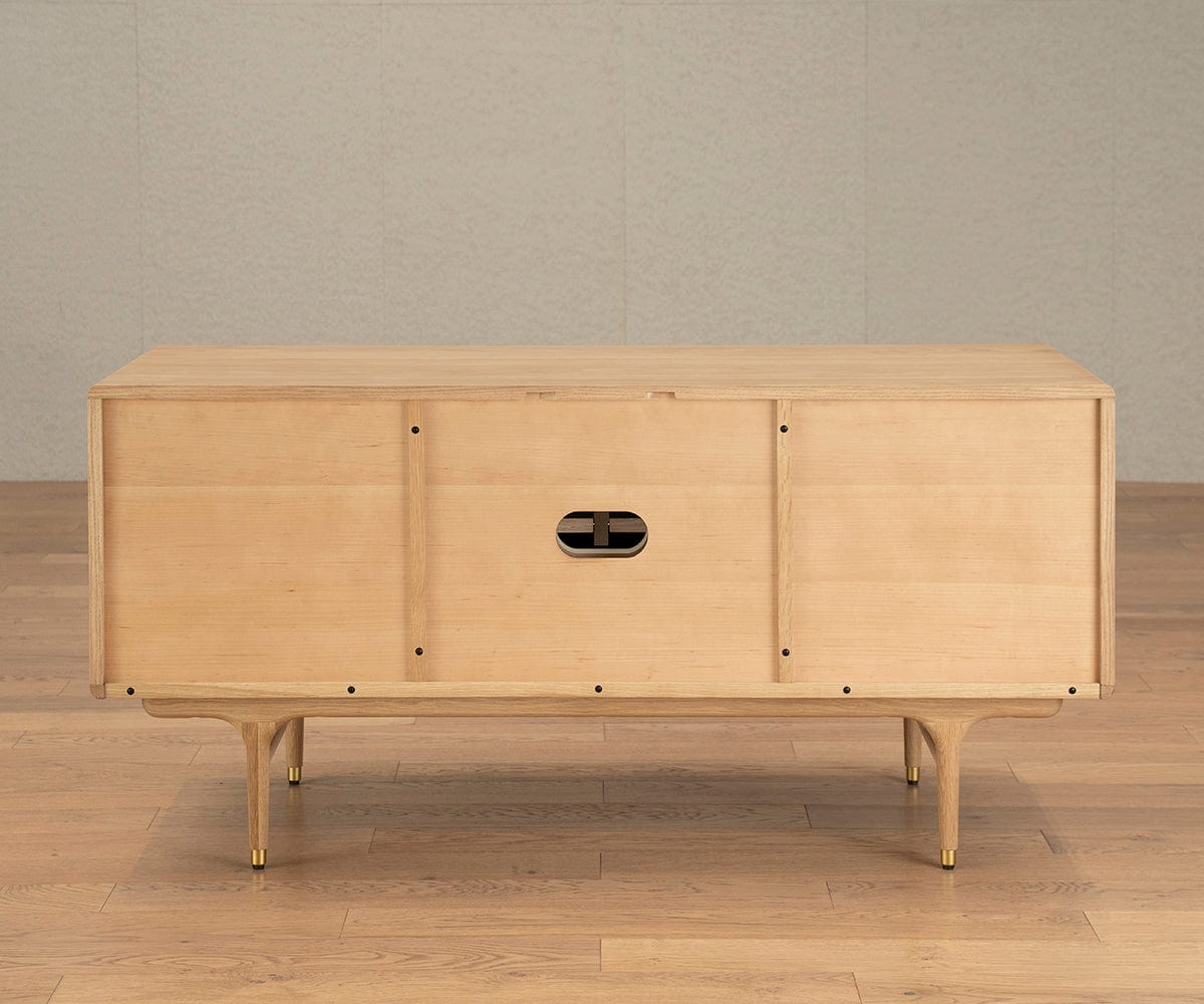Hendrick 52" Media Stand II - White Oak